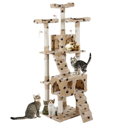 Cat Tree Tower - Jaxpety Pet Kitty Play House New 67