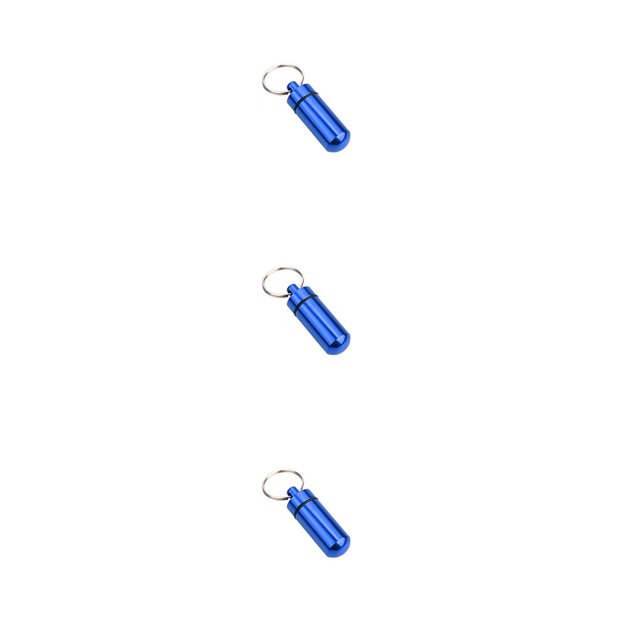 Pastillero de aluminio impermeable Naiovety para exteriores accesorios portátiles de emergencia