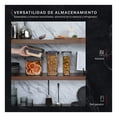 thumbnail image 4 of Set De Contenedores De Plástico Para Alimentos Cookify Herméticos, Organizador de Cocina y Despensa sin BPA, 8 Piezas, 4 of 6
