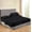 Black, variant on 5-Piece Split King Sheet Set for Adjustable Bed – 400 Thread Count, Soft & Durable 100% Egyptian Cotton, Purple Stripe Pattern, Fits Up to 12-Inch Deep Pockets