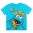 thumbnail image 4 of Sesame Street Cookie Monster Infant Baby Boys T-Shirt and Shorts Outfit Set Infant to Toddler, 4 of 5
