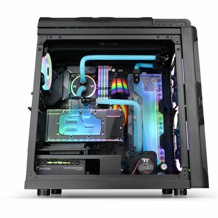 Thermaltake - Level 20 RS ARGB Mid Tower Case - Black