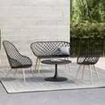 thumbnail image 2 of Jamesdar Kurv Bistro Coffee Table Black, Indoor/Outdoor, 2 of 6