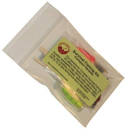 Compact Survival Fishing Kit Multi-Colored