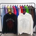 thumbnail image 4 of Ropa de pareja ins para otoño e invierno, tops informales con estampado de letras, sudadera informal holgada con capucha, traje, 4 of 5