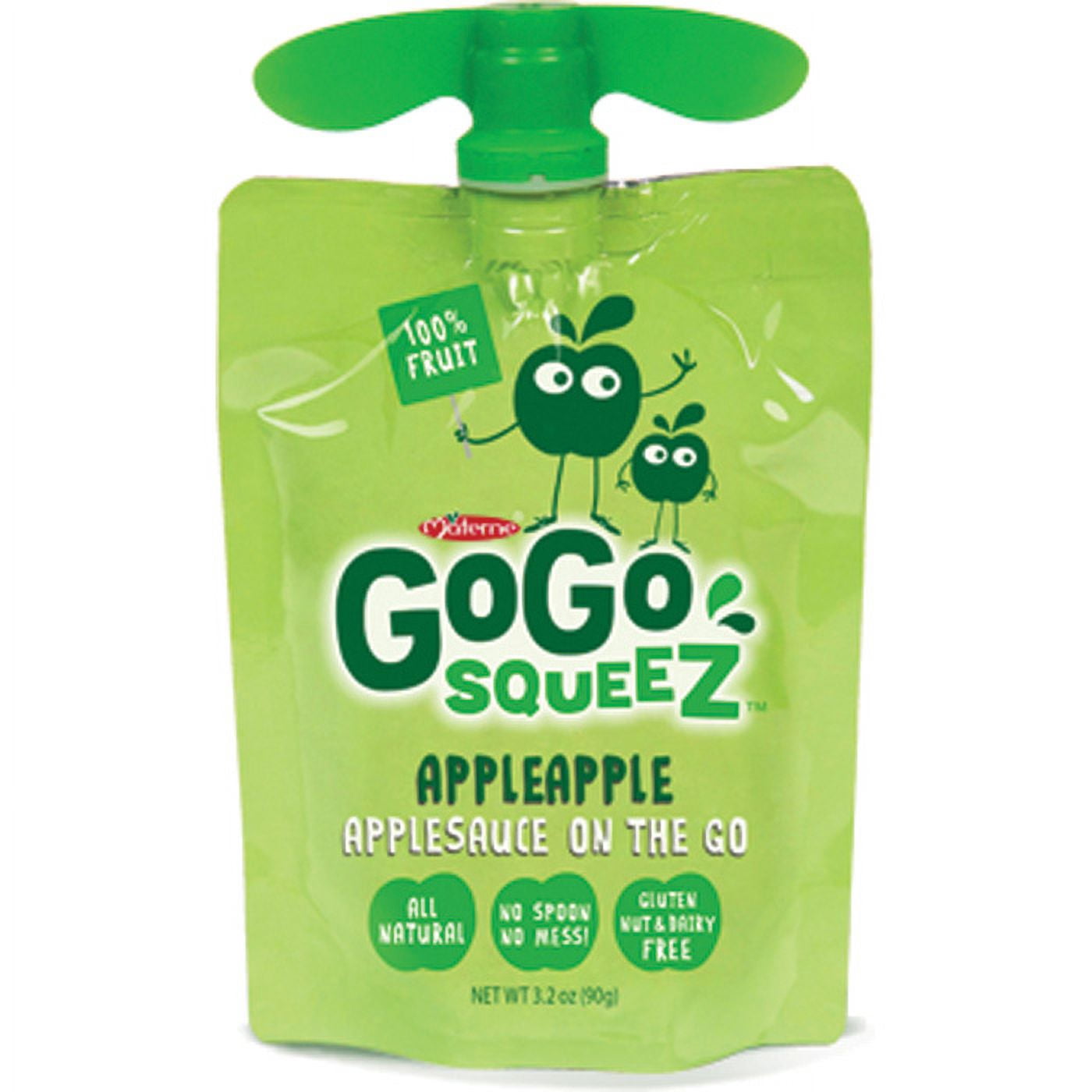 Gogo Squeez Apple Strawberry Applesauce Pouches 1 Ct