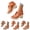 Orange, variant on Women's Bohemian Wedge Sandals, Beaded T-Strap Open Toe Platform Shoes, Comfortable Summer Footwear for Beach, Daily Wear Orange 41