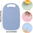 thumbnail image 2 of Tablas de cortar de plástico AVCE, tabla de cortar con ranura para jugo, tabla de cortar de plástico profesional de PVC para cocina, resistente a los antimicrobianos, 2 of 5