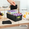 thumbnail image 2 of ELTOW Pantry Bins for Food Organization and Storage, Black, Pack of 6, 2 of 5