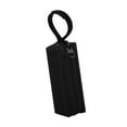 thumbnail image 3 of Bolsa compacta para guardar bálsamo labial, llavero, estuche ligero y duradero. Negro, 3 of 9