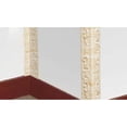 thumbnail image 3 of Foam Flower Wallpaper Border – Self Adhesive Wall Edging Strip – Collapsible Trim for Home Office DIY Room Decor (Khaki), 3 of 5