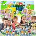 thumbnail image 4 of Battle for Dream Island Birthday Supplies Plates Decorations Decor Backdrop Banner Cake Topper Fans, 4 of 6