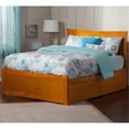 thumbnail image 2 of Atlantic Furniture Metro Queen Storage Panel Bed in Caramel Latte, 2 of 3