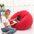 thumbnail image 4 of Inflatable Chair, Gaming Chair, Lazy Sofa Football Design, Portable Lounger for Indoor Outdoor Relaxation Gaming Reading, 4 of 6