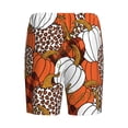 thumbnail image 5 of Fotbe Various Pumpkins Pajama Shorts for Men, Men's Pajama Bottoms, Sleepwear,Short Pajama Pants-Small, 5 of 9