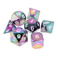 thumbnail image 2 of de troqueles de D4-D20 de dados , accesorio de de enseñanza para niños, 9 Uds. CUTICAT Juego de mesa de dados de varias caras, 2 of 8