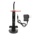 thumbnail image 1 of Wireless Cordless Rechargeable Dental Solidification Orthodontics Built-in LED Curing Light Machine Cure Lamp with US Plug (Black), 1 of 4