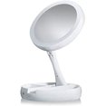 thumbnail image 3 of Miroirs de Maquillage Miroir de Vanité pour les Filles, Led Rotation Recto-Verso Pliage USB Éclairé Miroir de Vanité Écran Tactile Lampe de Table Portable, 3 of 5