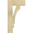 thumbnail image 3 of Ekena Millwork 4"W x 14"D x 26"H Merced Block Rough Sawn Bracket, Douglas Fir, 3 of 4
