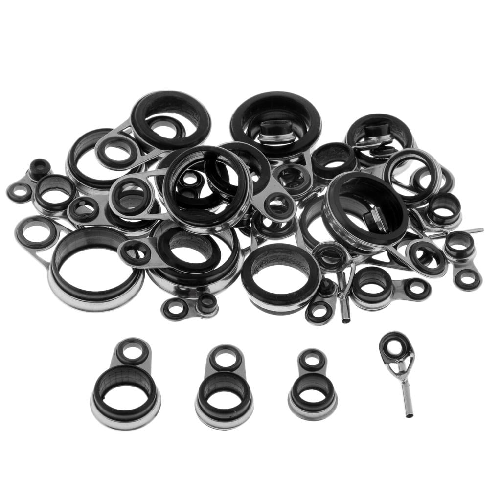 Telescopic Fishing Rod Guides Tip Tops Repair Saltwater Fishing Rod