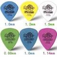 thumbnail image 4 of 10Pcs ABS Material Anti-slip Style 0.5mm/0.6mm/0.73mm/0.88mm/1.0mm/1.14mm Music Picks Triangle Picks Guitar Picks Guitar Accessories 1.5MM SMALL TORTOISE, 4 of 8