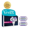 thumbnail image 1 of Cartucho de rastrillo Gillette Venus Platinum para mujer para depilar al ras 2 pzas, 1 of 4