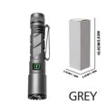 thumbnail image 3 of Nueva linterna LED con batería de litio 10440 y clip para bolígrafo, linterna magnética con zoom retráctil, carga tipo C, para aventuras al aire libre, 3 of 5