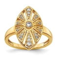 thumbnail image 5 of 14K Yellow Gold Diamond Vintage Ring (0.206Cttw) Ring Size 7, 5 of 7