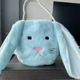 thumbnail image 6 of Plush Easter Bunny Tote Bags,Easter Bunny Baskets with Long Plush Ear,Egg Hunting Easter Bags for Kids,Easter Storage Handbag for Easter Decorations Candy Packing Bins, 6 of 7