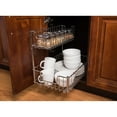 thumbnail image 2 of Trinity Sliding Cabinet Organizer, Silver, 2 of 5