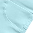 thumbnail image 6 of CPNG Girls Summer Thin Leggings Pants Solid Color Full Length Basic Leggings Stretchy Legging Footless Tight Pants(Light Blue,4-5 Years), 6 of 6