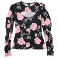 thumbnail image 2 of Guess Yanni Cutout Pullover Blusa para Mujer, Negro, XS Guess  Pull-over, 2 of 2