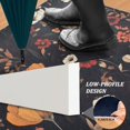 thumbnail image 2 of Yayeee Doormat for Indoor Entrance 32" x 20" Non Slippery Floor Rug, Black Floral Pattern, 2 of 8