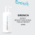 thumbnail image 2 of Sebastian Drench Deep Moisturizing Treatment, For Chemically Treated Hair, 16.9oz, 2 of 3