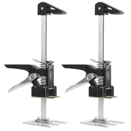 Elook Labor Saving Arm Jack, 2 pack Hand Lifting Tool, 660 lb Portable Furniture Lifter for Door Installation, Tile & Woodworking