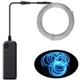 thumbnail image 1 of Wire Neon Light Cord EL Cable Neon Wire For Halloween Christmas Parties And Party Lighting (Iced Blue, 3m), 1 of 6