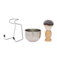 thumbnail image 3 of Ensemble de Rasage pour Hommes Brosse à Raser+bol à Savon+base de Rasage pour Poils du Visage Kit de Rasage pour Barbe, 3 of 7