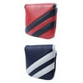 thumbnail image 1 of koolsoo 2x PU Golf Club Training Headcover Golf Mallet Putter Head Cover AB, 1 of 9