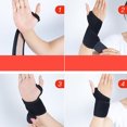 thumbnail image 7 of UDIYO 1 Pair Self-heating Magnetic Warm Wristband Wrist Support Brace Guard Protector, 7 of 7