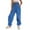 Blue, variant on Timegard Sweatpants for Women Elastic High Waist Wide Leg Fall Winter Casual Loose Workout Trousers