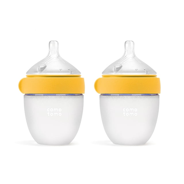 Biberón Comotomo Silicone Gen 2 con tetina de flujo lento de 150 ml