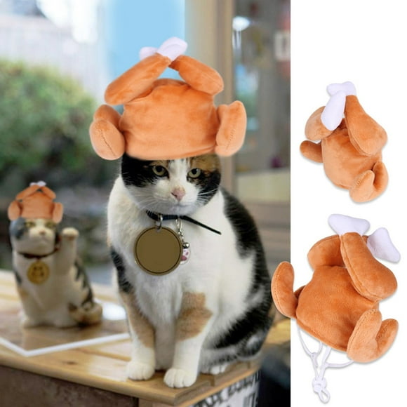 LINMOUA Funny Pet Hats Cat Dog Costumes Cute Pet Hats Party Halloween Dress Up