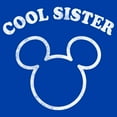 thumbnail image 2 of Men's Mickey & Friends Distressed Cool Sister Graphic T-Shirt, 2 of 4