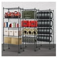 thumbnail image 2 of Heavy Duty 5-Tier Shelving Units Adjustable, 65 "D x 14" W x 30 "H Wire Shelf with 1000 lbs Capacity, Black, 2 of 6