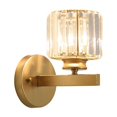 thumbnail image 4 of Lámpara de pared de cristal simple posmoderna, luz nórdica, fondo de sala de estar de lujo, lámpara de pasillo, pasillo, dormitorio, lámpara de noche, 4 of 5