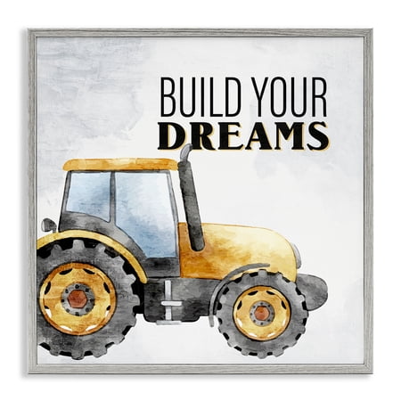 Stupell Industries Build Your Dreams Phrase Transportation Painting Gray Framed Art Print Wall Art 24 x 24 Stupell Industries Build Your Dreams Phrase Transportation Painting Gray Framed Art Print Wall Art 24 x 24