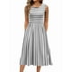 thumbnail image 1 of Vestido midi Zeagoo Summer Floral sin mangas de talla grande para mujer, 1 of 4