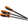 thumbnail image 2 of CEORPER File Set with Soft Grip Handle Medium-Toothed Metal Files Set Metalworking, 2 of 7