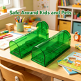 thumbnail image 7 of XIBUFE Reusable Catch & Release Humane Mouse Trap No Kill Safe for Home Kitchen Garage Basement Pest Control Easy Set Eco-Friendly Humane Solution,1 Trap, 7 of 7