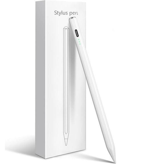 Stylus Pen for iPad 2025-2018 with 13mins Fast Charge,Tilt Sensitive Palm Rejection Pencil for iPad 11th A16,10th/9th/8th/7th/6th, Air 11/13 M2/M3,Pro 11/13 M4,Pro 12.9“,Air 5/4/3,Mini 7/6/5